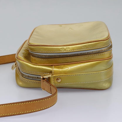 Louis Vuitton LOUIS VUITTON Monogram Vernis Wooster Shoulder Bag Gris M91036 LV Authentic ep7979