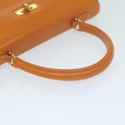 MORABITO MORABITO Scalar 28 Hand Bag Leather Orange Authentic am5465
