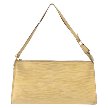 Louis Vuitton LOUIS VUITTON Epi Pochette Accessoires Pouch Vanilla M5294A LV Authentic ka982 Bag
