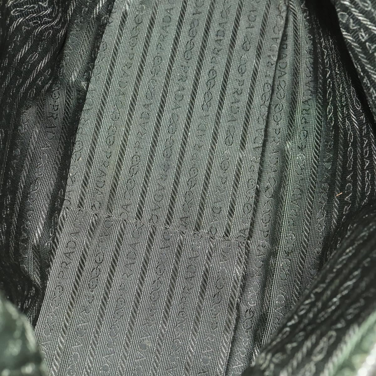 Prada PRADA Tote Bag Nylon 3 Set Black Khaki Authentic 151704