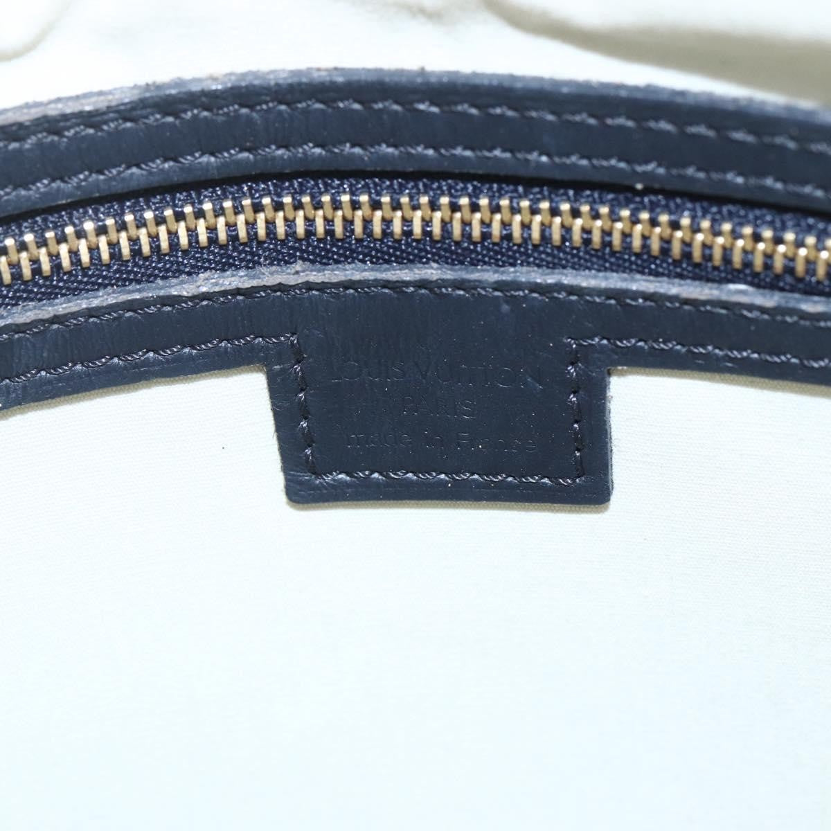 Louis Vuitton LOUIS VUITTON Monogram Mini Fran?oise Tote Bag 2way Blue M92208 LV Authentic 151081