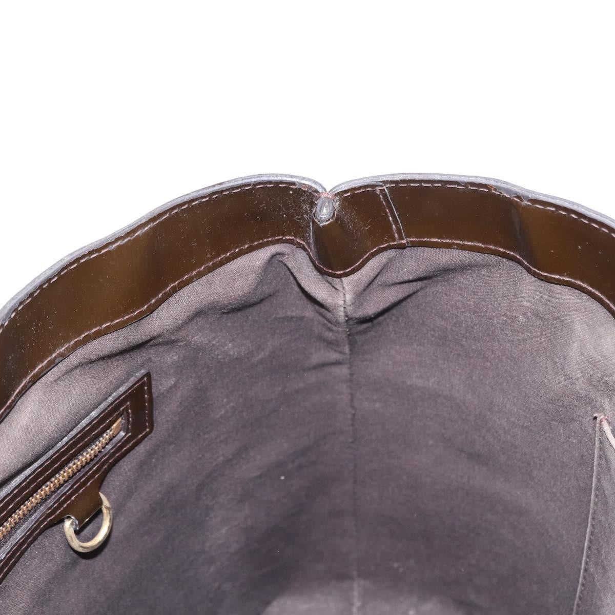 Louis Vuitton LOUIS VUITTON Monogram Vernis Wilshire MM Bag Terre Domble M91440 LV Authentic 150262
