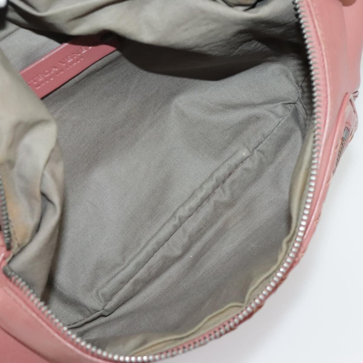 BOTTEGAVENETA BOTTEGAVENETA BOTTEGA VENETA Waist bag Leather Pink Authentic am7105