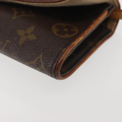 Louis Vuitton LOUIS VUITTON Monogram Pochette Twin PM Shoulder Bag M51854 LV Authentic gh816