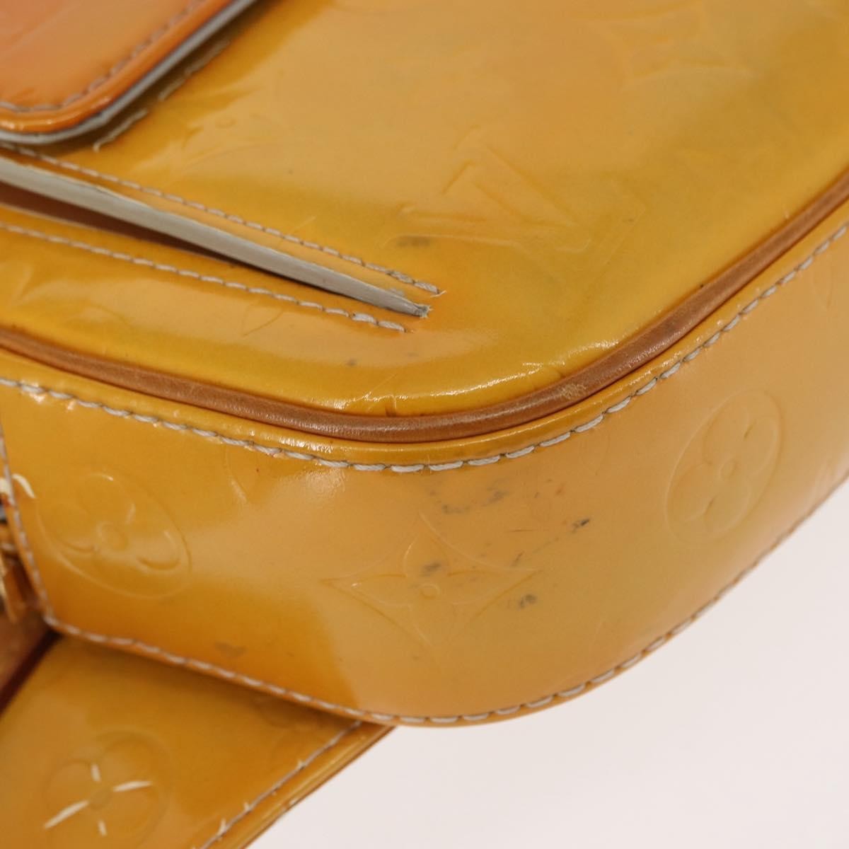 Louis Vuitton LOUIS VUITTON Monogram Vernis Fulton Waist bag Gris M91041 LV Authentic 145461