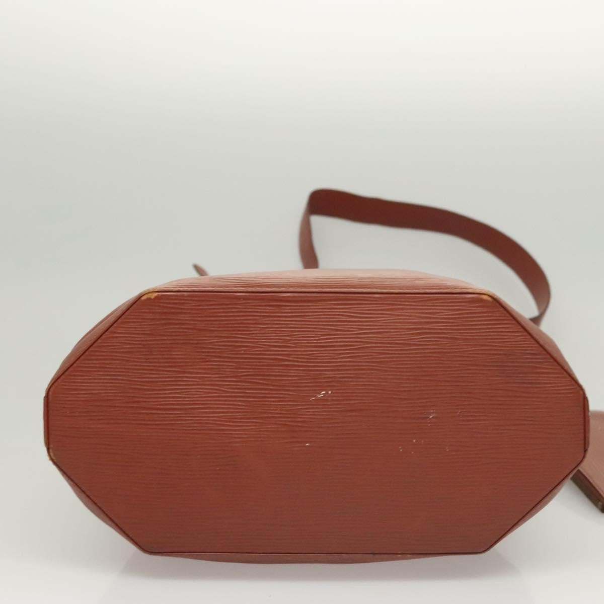 Louis Vuitton LOUIS VUITTON Epi Sac Depaule GM Shoulder Bag Brown M80193 LV Authentic 123400