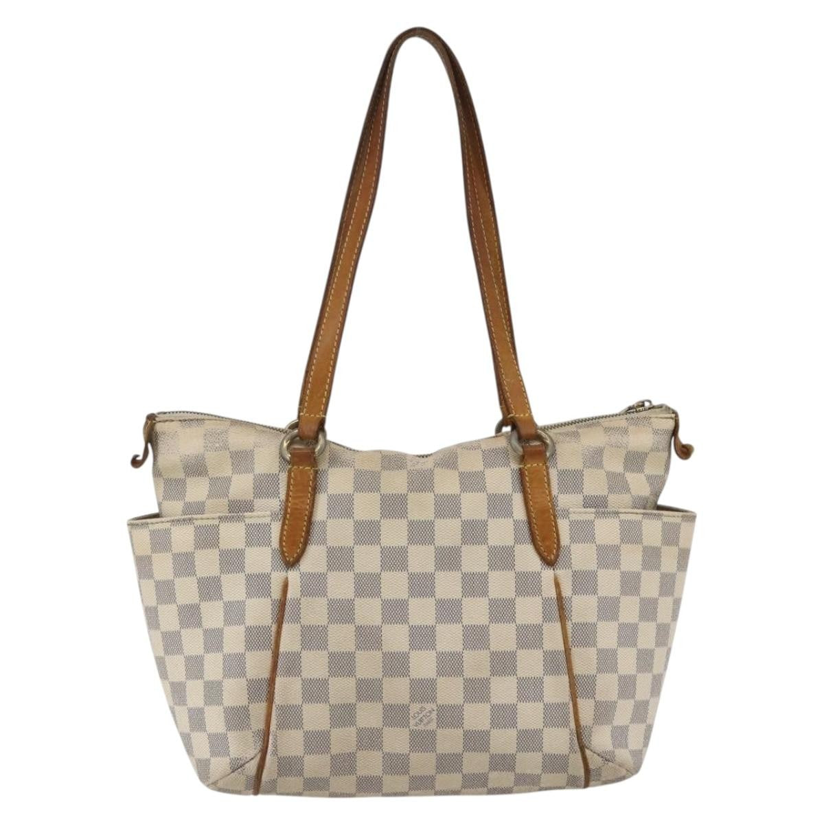Louis Vuitton LOUIS VUITTON Damier Azur Totally PM Tote Bag N41280 LV Authentic 164898