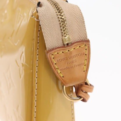Louis Vuitton LOUIS VUITTON Vernis Pochette Accessoires Accessory Pouch Citrin LV Authentic 161520 Bag