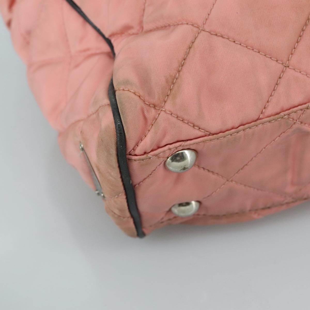Prada PRADA Shoulder Bag Nylon Pink Authentic 107515
