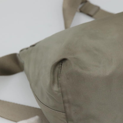 Prada PRADA Shoulder Bag Nylon Green Silver Authentic 121113