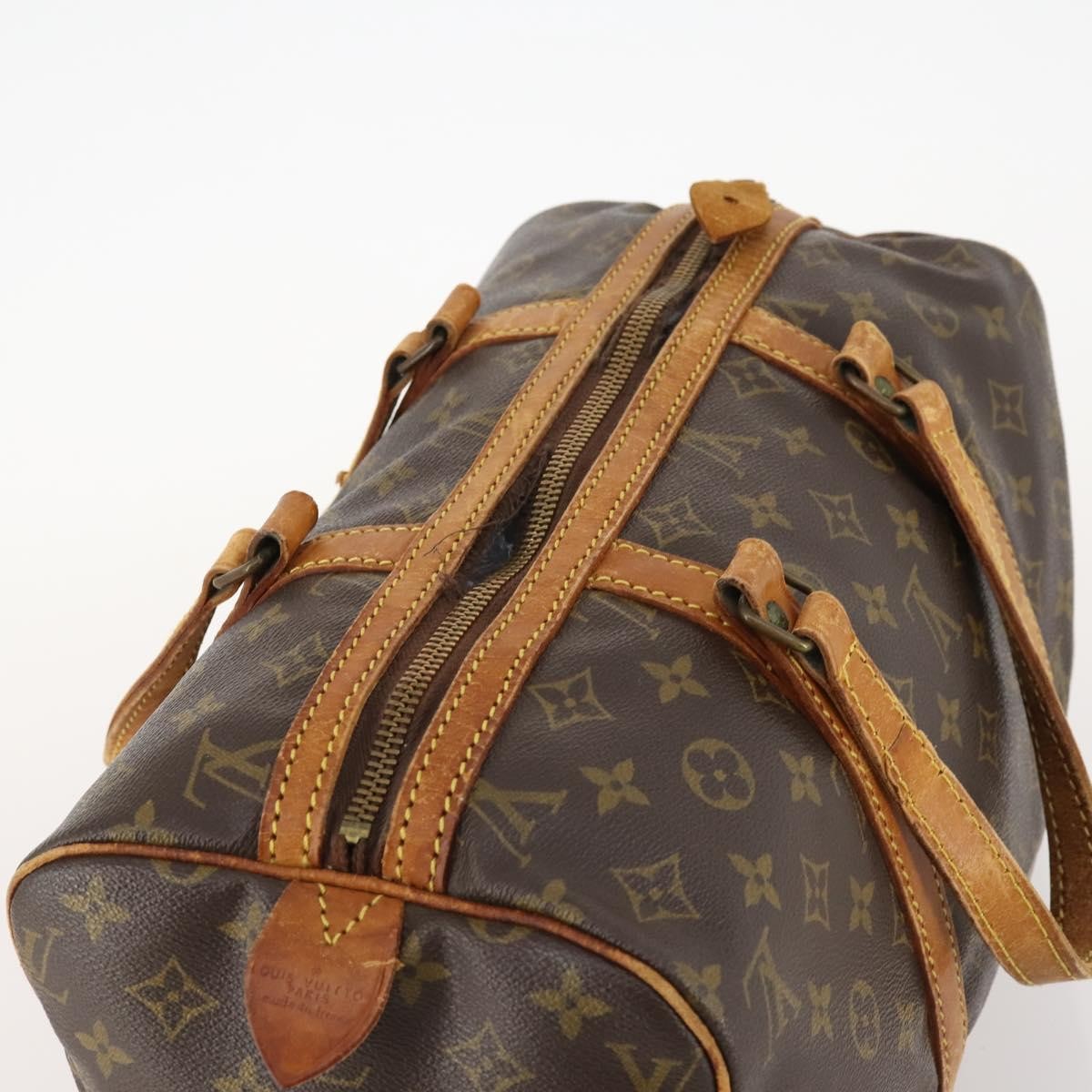 Louis Vuitton LOUIS VUITTON Monogram Sac Souple 35 Boston Bag M41626 LV Authentic 171058