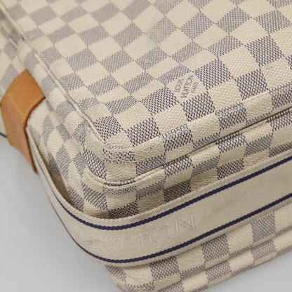 Louis Vuitton LOUIS VUITTON Damier Azur Naviglio Shoulder Bag N51189 LV Authentic 128957