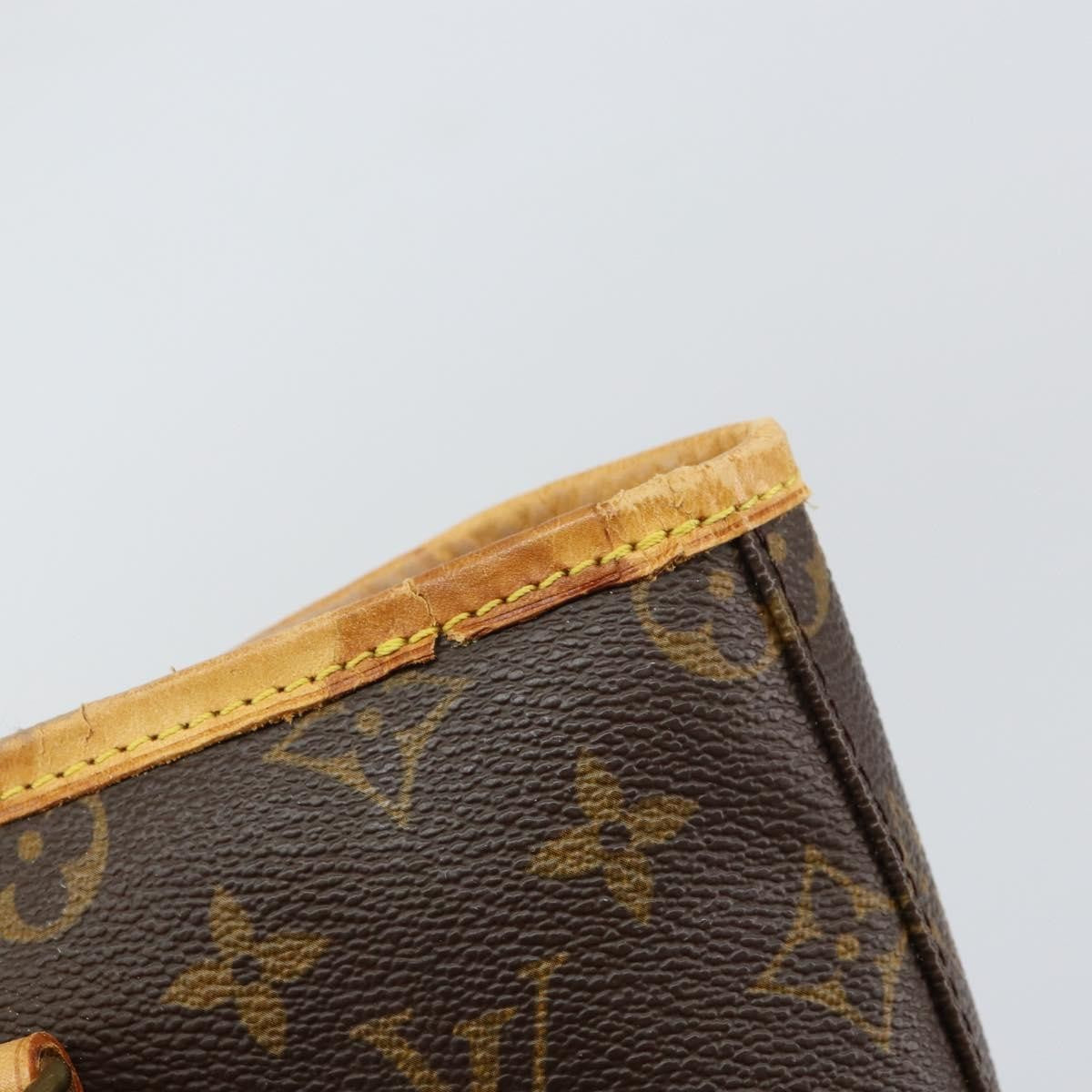 Louis Vuitton LOUIS VUITTON Monogram Bucket GM Shoulder Bag M42236 LV Authentic 156566