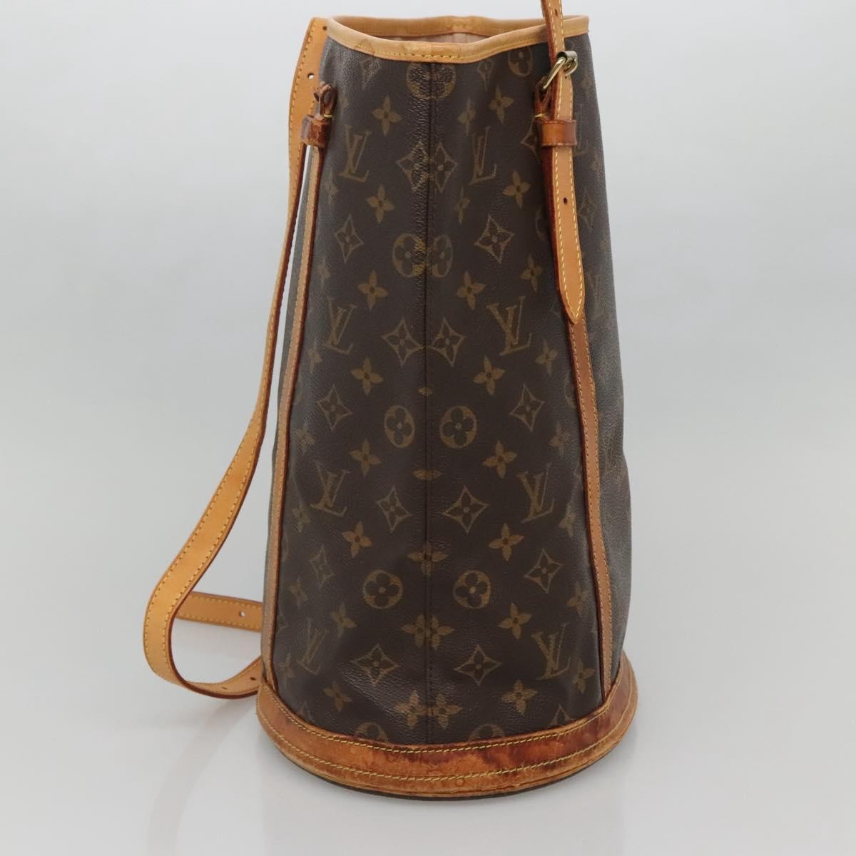 Louis Vuitton LOUIS VUITTON Monogram Bucket GM Shoulder Bag M42236 LV Authentic 71488