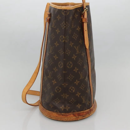 Louis Vuitton LOUIS VUITTON Monogram Bucket GM Shoulder Bag M42236 LV Authentic 71488
