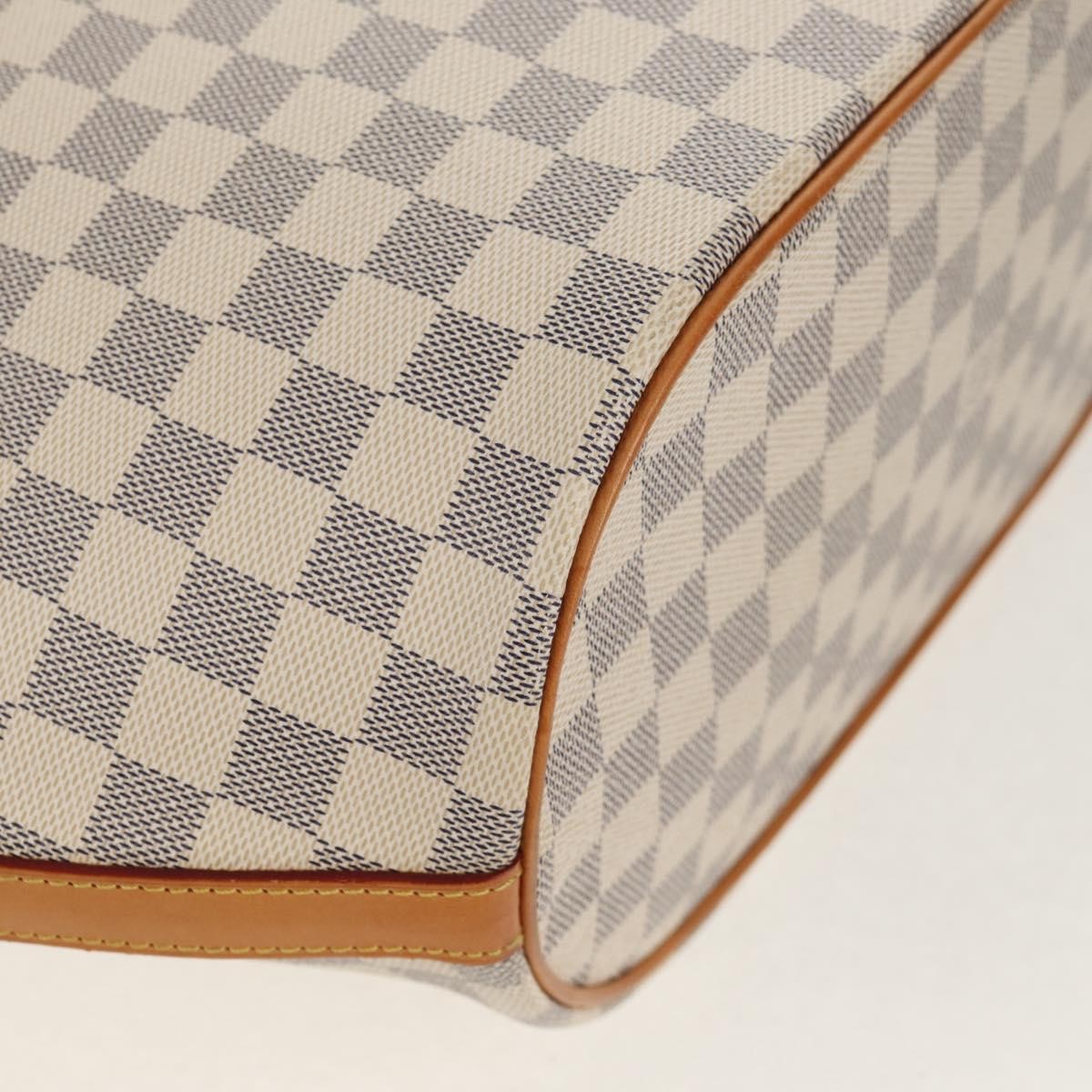 Louis Vuitton LOUIS VUITTON Damier Azur Pombronn PM Shoulder Bag N48057 LV Authentic 140201V