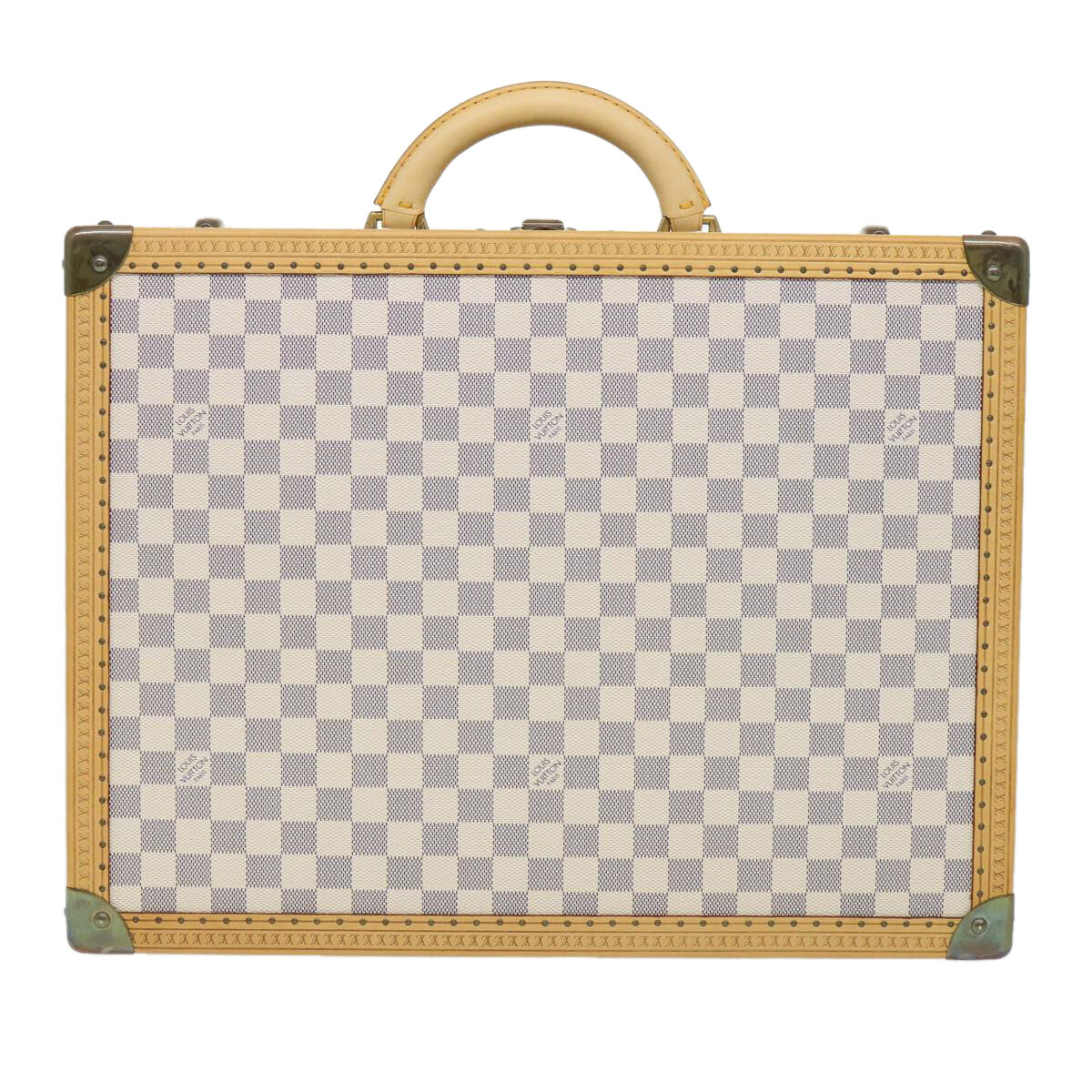 Louis Vuitton LOUIS VUITTON Damier Azur Cotteville 45 Trunk SPO LV Authentic 38808SM Bag