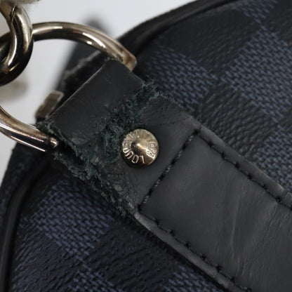 Louis Vuitton LOUIS VUITTON Damier Cobalt Keepall Bandouliere 55 Boston Bag N41356 Authentic 140505