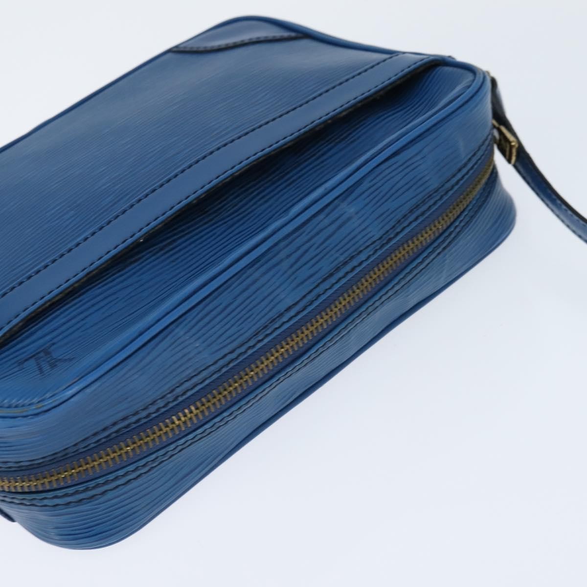 Louis Vuitton LOUIS VUITTON Epi Trocadero 23 Shoulder Bag Blue M52305 LV Authentic 150255