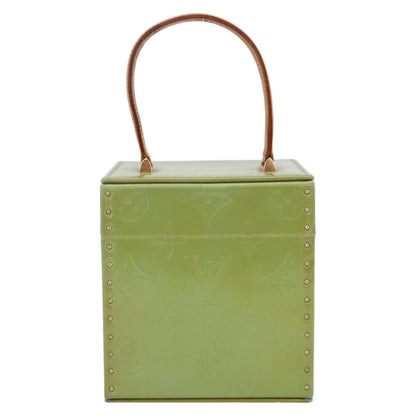 Louis Vuitton LOUIS VUITTON Vernis Bleecker Cosmetic Pouch Baby Blue M91003 Authentic LNZ403 Bag
