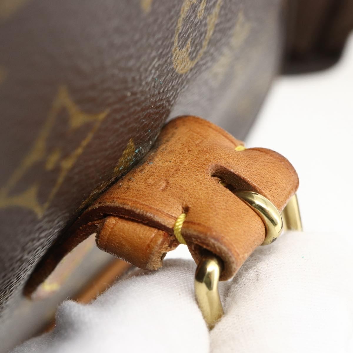Louis Vuitton LOUIS VUITTON Monogram Gibeciere GM Shoulder Bag M42246 LV Authentic ka2622