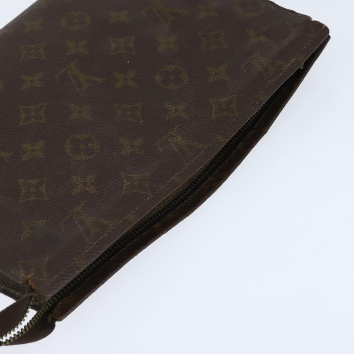 Burberrys Burberrys Louis Vuitton Monogram Clutch Bag PVC Vintage 3 Set Beige Authentic am9305