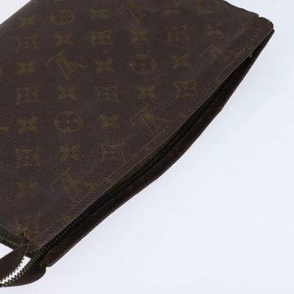 Burberrys Burberrys Louis Vuitton Monogram Clutch Bag PVC Vintage 3 Set Beige Authentic am9305