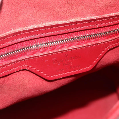 Louis Vuitton LOUIS VUITTON Epi Bucket PM Shoulder Bag Red M5899E LV Authentic bs34346