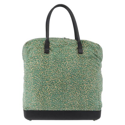 BOTTEGAVENETA BOTTEGAVENETA BOTTEGA VENETA Hand Bag Nylon Leather Green Authentic 171524