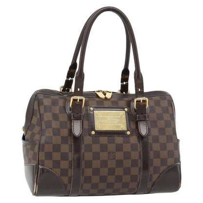 Louis Vuitton LOUIS VUITTON Damier Ebene Berkeley Hand Bag N52000 LV Authentic 180651