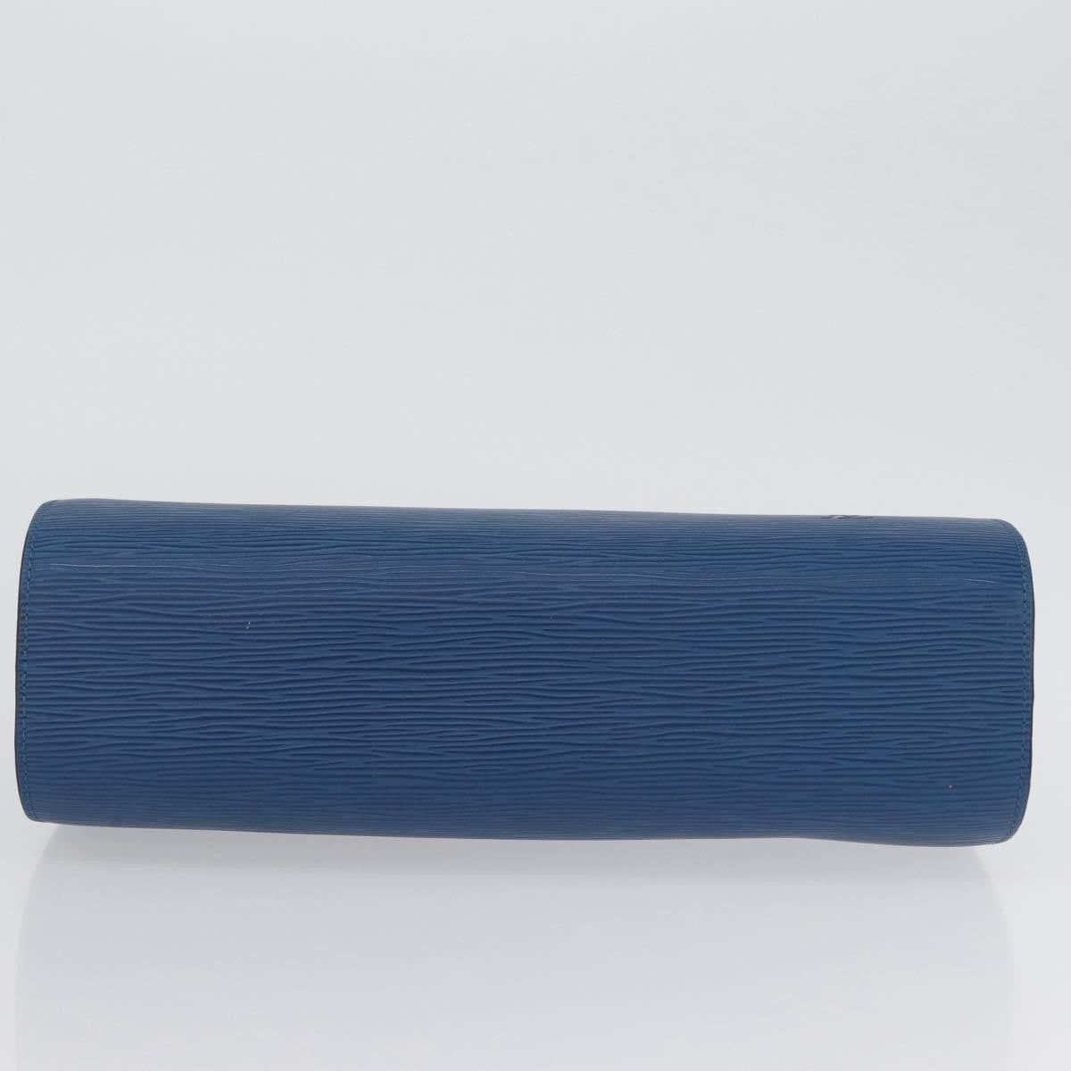Louis Vuitton LOUIS VUITTON Epi Dauphine GM Pouch Blue M48435 LV Authentic 172381 Bag