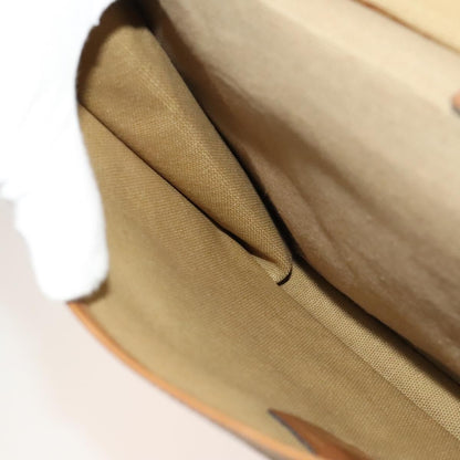 Gucci GUCCI Micro GG Canvas Hand Bag 2way Brown Gold Authentic 121561