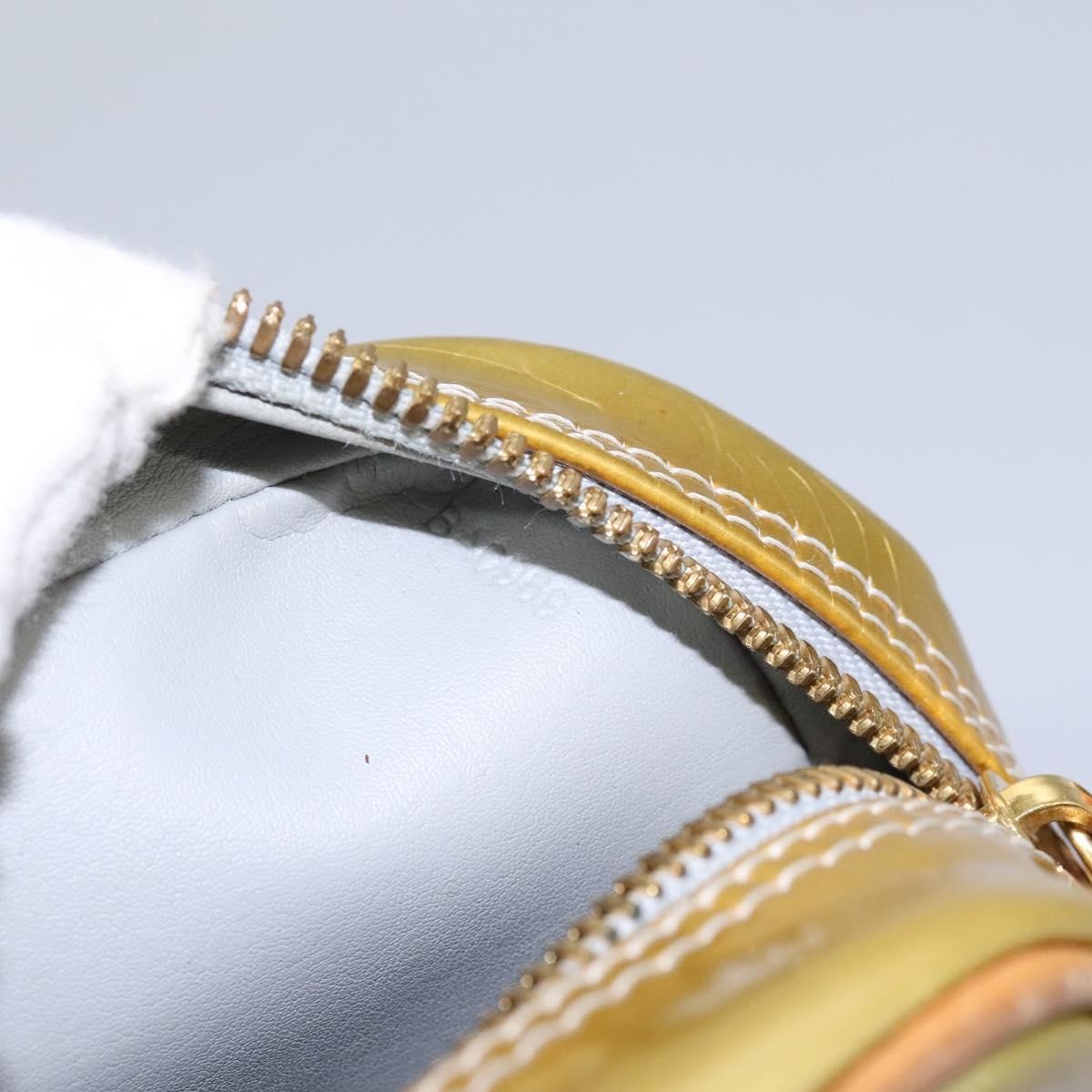 Louis Vuitton LOUIS VUITTON Monogram Vernis Wooster Shoulder Bag Gris M91036 LV Authentic ep7979
