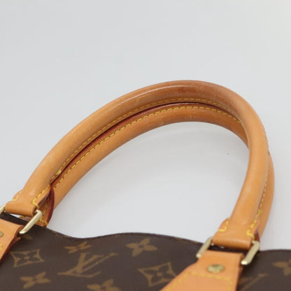 Louis Vuitton LOUIS VUITTON Monogram Sac Plat Hand Bag M51140 LV Authentic 132837
