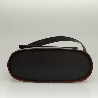 Salvatore Ferragamo Salvatore Ferragamo Gancini Shoulder Bag Leather Brown Authentic 132512