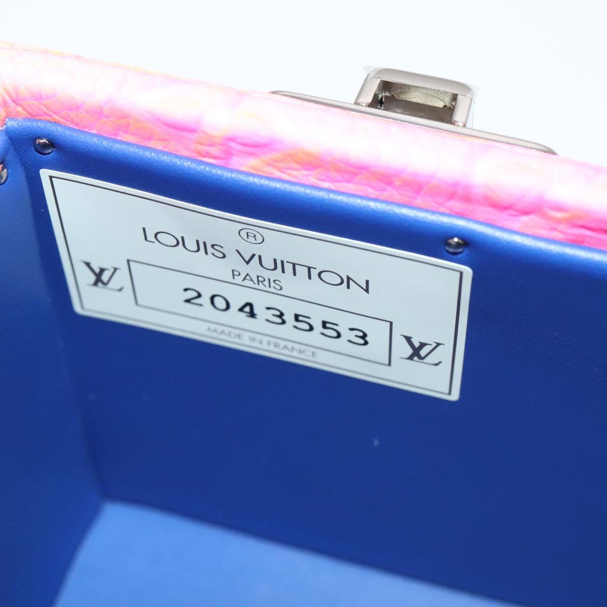 Louis Vuitton LOUIS VUITTON Taurillon Illusion Cotoville 40 Trunk Multicolor LV Authentic yk15763S Bag