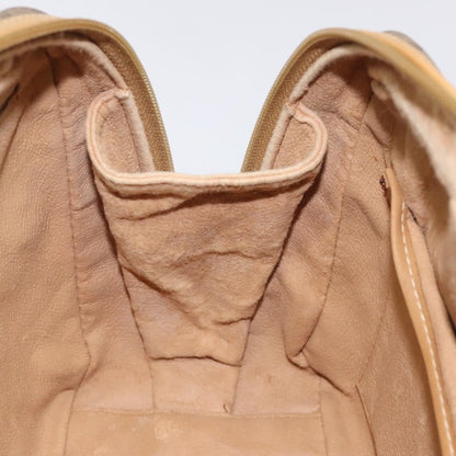Gucci GUCCI Micro GG Supreme Hand Bag PVC Beige Gold 000 39 0030 Authentic BA2146