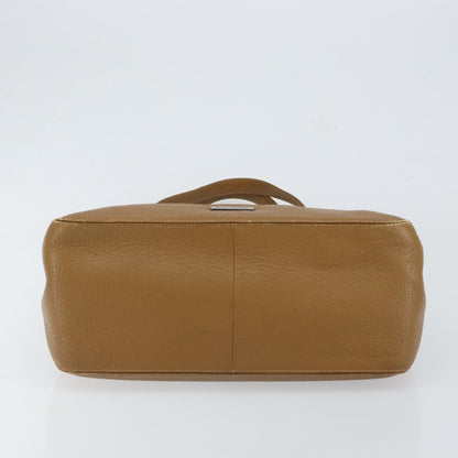 Saint Laurent SAINT LAURENT Hand Bag Leather Brown Authentic 149374