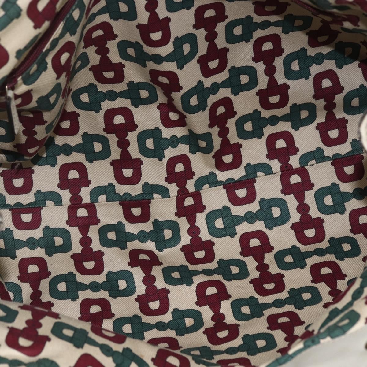Gucci GUCCI Guccissima GG Canvas Sukey Hand Bag Leather White Gold 211944 Authentic yk20007