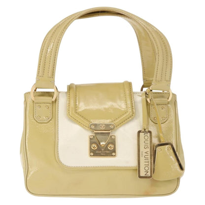 Louis Vuitton LOUIS VUITTON Cruise line Sac Bicolor Hand Bag Enamel Yellow M92547 Authentic bs29940