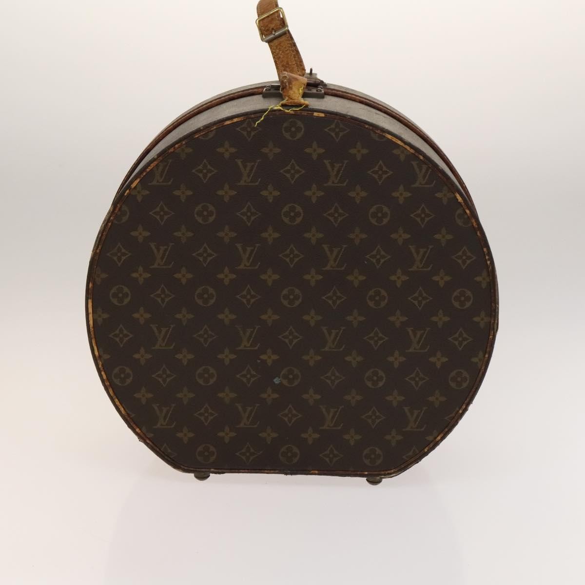 Louis Vuitton LOUIS VUITTON Monogram Hat Case Boite Chapeau 40 M23624 LV Authentic 136230 Bag