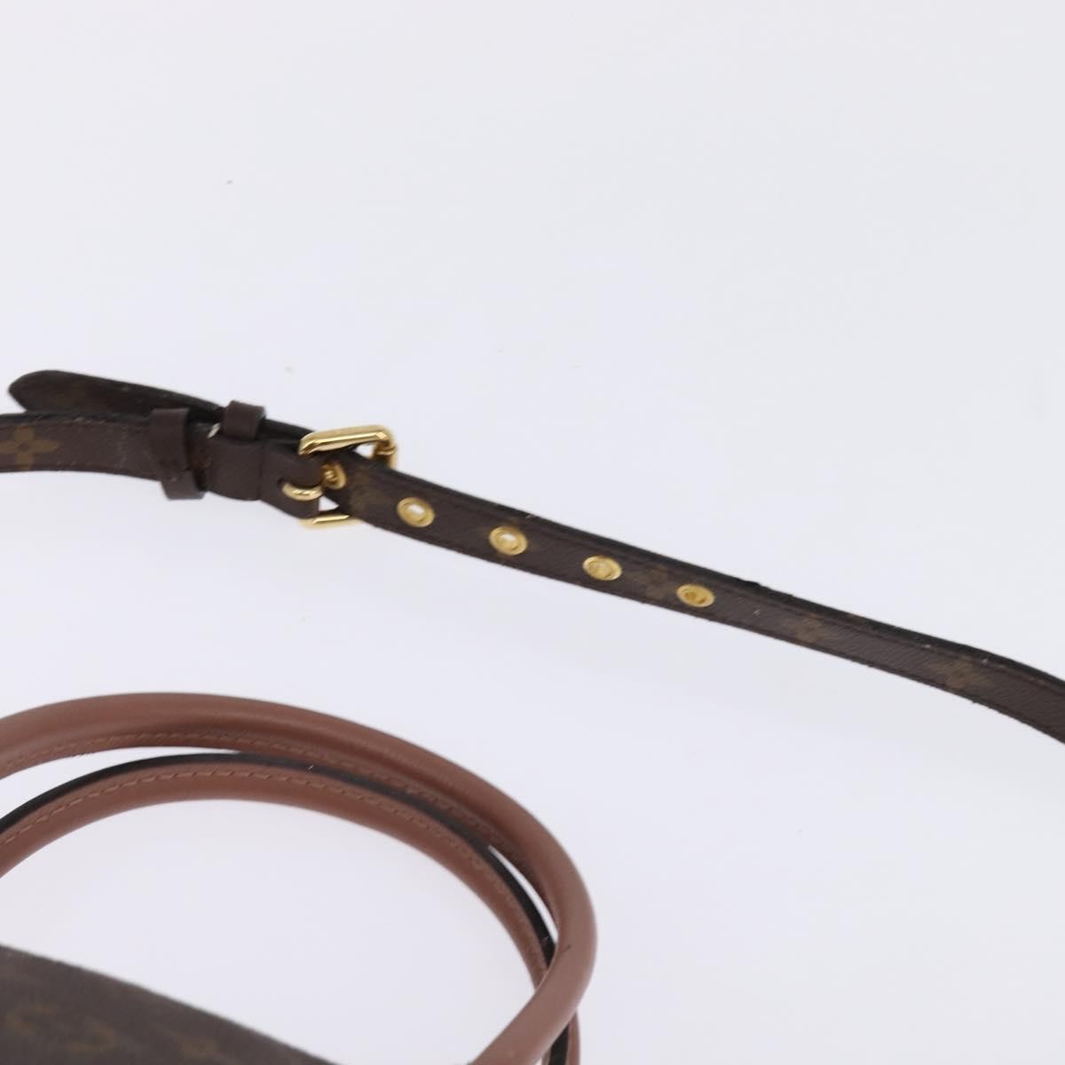 Louis Vuitton LOUIS VUITTON Monogram Pallas MM Hand Bag 2way Bois De Rose M41598 Authentic 145373