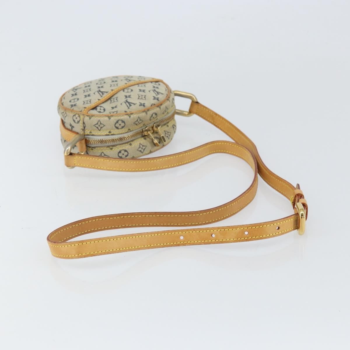 Louis Vuitton LOUIS VUITTON Monogram Mini Jeanne PM Shoulder Bag Blue M92001 LV Authentic 164196