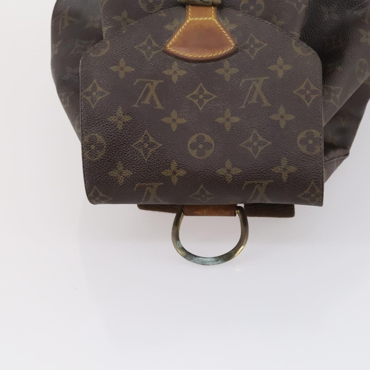 Louis Vuitton LOUIS VUITTON Monogram Montsouris GM Backpack M51135 LV Authentic 147334 Bag