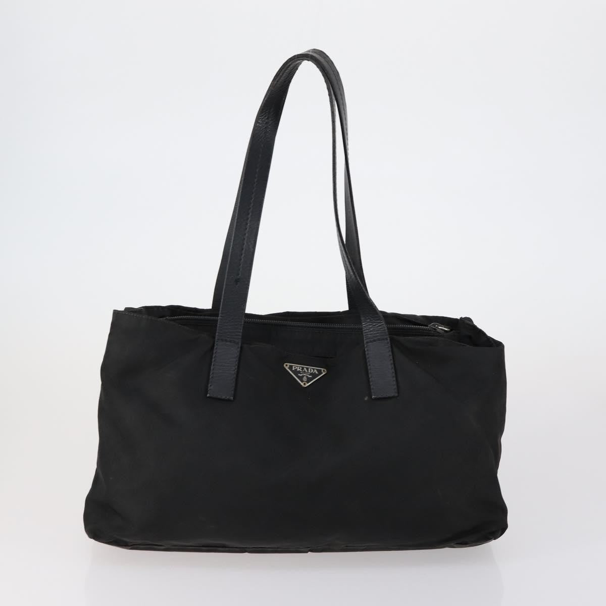 Prada PRADA Hand Bag Nylon 5 Set Black White pink Authentic 153249