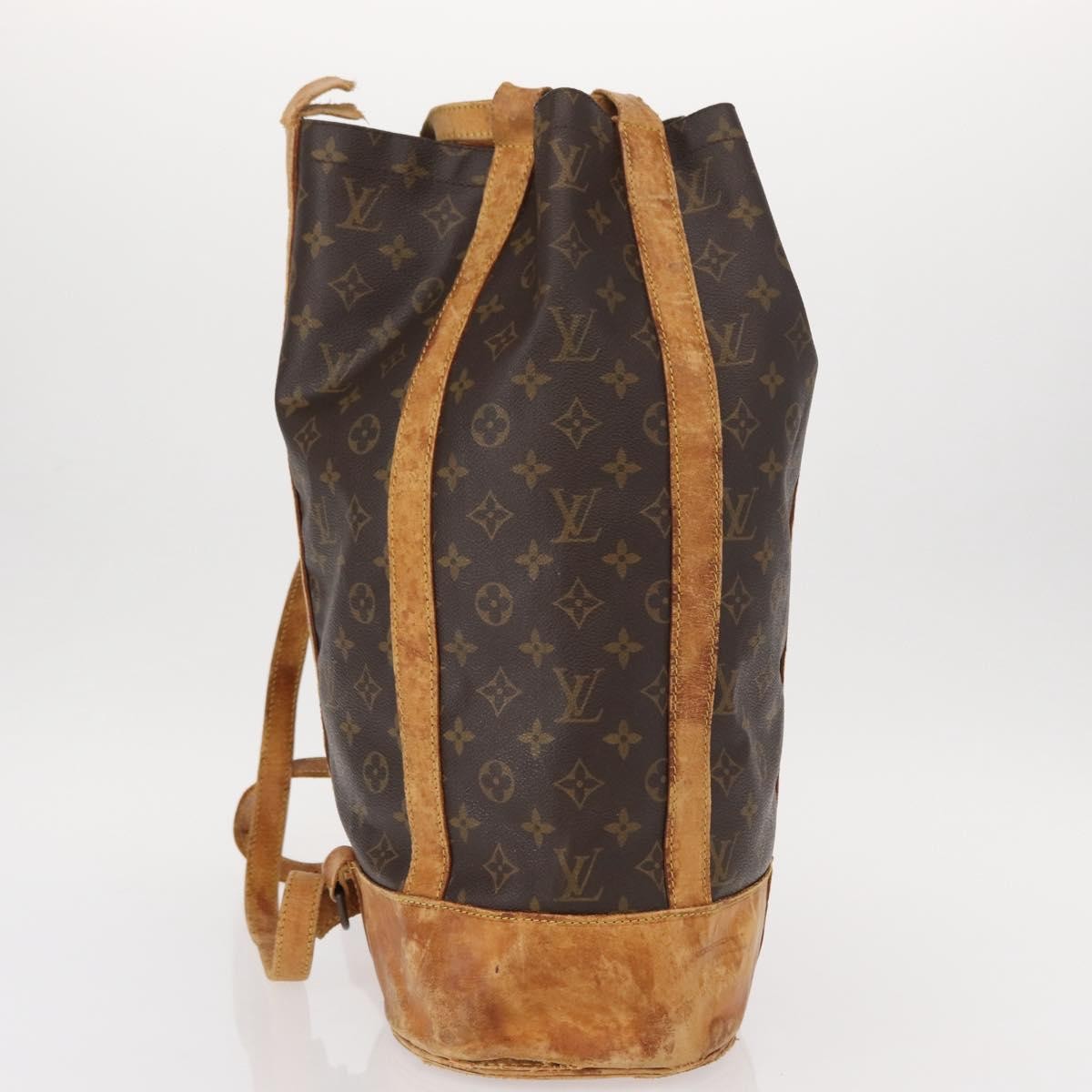Louis Vuitton LOUIS VUITTON Monogram Randonnee GM Shoulder Bag M42244 LV Authentic 149418