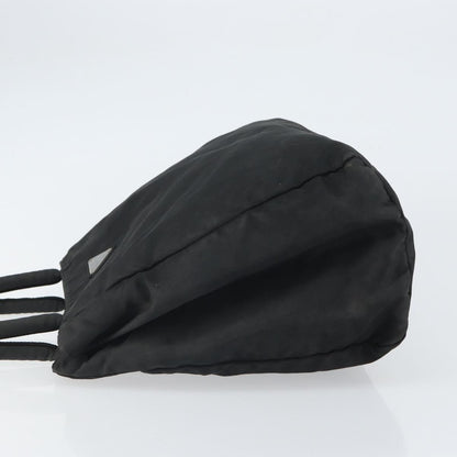 Prada PRADA Hand Bag Nylon Black Authentic 161789