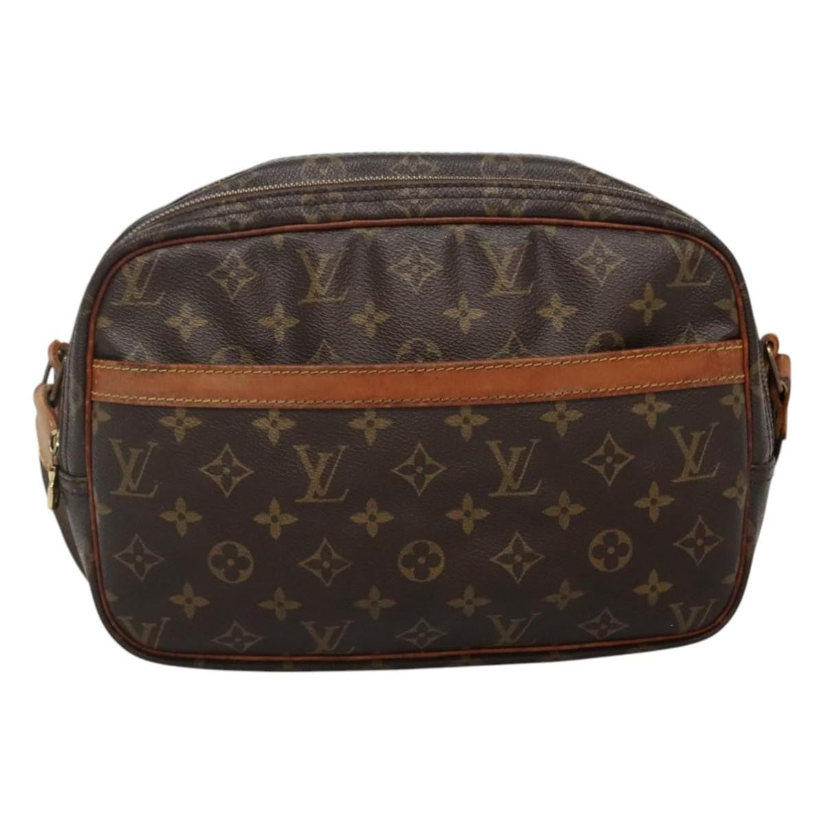 Louis Vuitton LOUIS VUITTON Monogram Reporter PM Shoulder Bag M45254 LV Authentic bs22169