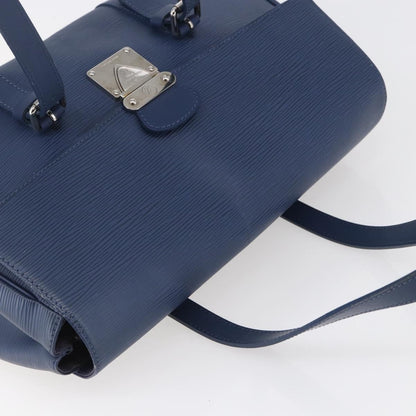 Louis Vuitton LOUIS VUITTON Epi Segur MM Hand Bag Myrtille M5886G LV Authentic 145467