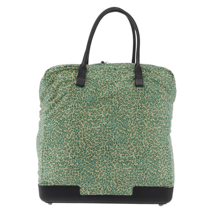 BOTTEGAVENETA BOTTEGAVENETA BOTTEGA VENETA Hand Bag Nylon Leather Green Authentic 171524